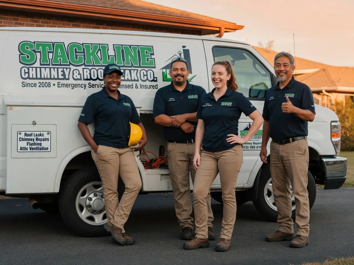 Chimney flashing repair company in Evansville, IN